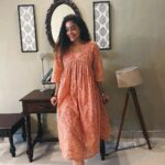 Abhirami Venkatachalam Instagram - @abhirami.venkatachalam looks as ‘lovely’ as ever in our Chestnut cotton tent dress.😻🍂✨🫶🏻 . For @jfwdigital ‘s web series ‘The Apartment’. . The 1st episode is out! Go watch it now!♥️ . . . #collab #abhiramivenkatachalam #webseries Chennai, India