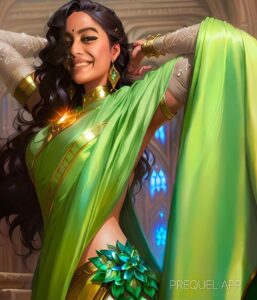 Abhirami Venkatachalam Instagram - Thank you @abhi_shayu_rasigan for this 💚 #love #abhiramivenkatachalam #instagram #instagood #instapost
