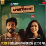 Abhirami Venkatachalam Instagram - Teaser Releasing Tomorrow @2:30! Get ready to fall in love with the quirkiest Rom Com Duo as we introduce @abhirami.venkatachalam as "Vidya" and @ajaymelvinofficial as "Sam" whose unique chemistry promises to make this story one for the ages! Title Sponsor - @nipponpaintindia Powered by - @my.presta Produced by - @binasujit @sujitthegoat Directed by - @saakedh Creative Producer - @sanjivsk7 Cast - @abhirami.venkatachalam @ajaymelvinofficial @manivaithy @aarya.lakshmi_ DOP - @__arunvjk Editor - @kenny2522_editor Music Director - @barath_dhanasekar Executive Producer - @karththikrajkumaar Publicity Designer - @vivek_g_krish Sound Design - @karthick48khz Colorist - kowsi Costumes - @amara.by.neya Hair and Makeup - @purpleplusnagu Associate cinematographer - @madhavan_smg Direction Team - Dinesh Sakthi #jfw #jfworiginals #jfwwebseries #theapartment #abhirami #abhiramivenkatachalam #abhiramiiyer #romance #comedy #romcom