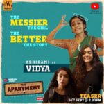 Abhirami Venkatachalam Instagram - Get ready to witness @abhirami.venkatachalam as Vidya in our latest webseries "The Apartment"! Teaser releasing this Thursday - Sept 14th, 2:30 PM. Title Sponsor - @nipponpaintindia Powered by - @my.presta Produced by - @binasujit @sujitthegoat Directed by - @saakedh Creative Producer - @sanjivsk7 #jfw #jfworiginals #jfwwebseries #theapartment #abhirami #abhiramivenkatachalam #abhiramiiyer #romance #comedy #romcom