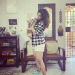 Abhirami Venkatachalam Instagram – My dancing partner 🤍 #life #love #like #live #happy #vibes #positivevibes #unconditional #dogmom #simba #abhiramivenkatachalam #kannamma #av #instagram #instagood #instadaily #instalike #instalife #instamood #instapost #chennai #home
PS- bhaiyaaa police shirt 😋