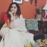 Abhirami Venkatachalam Instagram - Happy Onam✨🤍 #abhiramivenkatachalam #av #kannamma #kanmani #onam