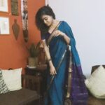 Abhirami Venkatachalam Instagram - “minnaminni kannale “😘 video credits - amma darling #saree #love #reels #instagood #instagram #malayalamsongs #malayalam #favourite #lyrics #instareels #abhiramivenkatachalam #kannamma #ab #chennai
