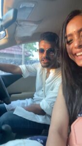 Abhirami Venkatachalam Instagram - Abhibhi it is , still remember we all were writing hashtags on motta kadudasi board... one super caring friend I got from BIggies house ... lots of love macha 🤗 @iamabhinayvaddi