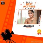 Abhirami Venkatachalam Instagram – Firstly I would like to thank my whole team and my coactors , without them this would have been impossible 🙏🏼 @balaji_krish18 my director my buddy thanks for believing in me 🙏🏼🙏🏼🙏🏼 swasam is too special for me … @iam_arjun.raam you were such an amazing coartist thanks for being so supportive….♥️ @mrkrrish machi I still remember our montage shots …, how funny it was for us … sirichu sethom… on the whole m extremely happy we bagged the best actress award and of course my lovely fam and all beloved good hearted ones who voted for me and made this possible 🤗🤗🤗 #shortfilm #awards #swasam #special #closeto #heart #team #work #film #actor #life #positive #vibe #gods #blessings #gratitude #fam #love #nohate #hardwork #nevergiveup #abhirami #abhiramivenkatachalam #motivate