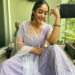Abhirami Venkatachalam Instagram - Outfit number 2 - Diwali is one reason to purchase our super desi outfits and flaunt it 💜 I was wearing it throughout the day didn’t feel like changing only 😄 thank you for making this so perfect - @annie_tailor_ the cost of the outfit was just lesser than 3k do check out their place .... and this is not paid promotion , I felt like giving a shoutout cos I loved the outfit.... photography- @dugu_vh 🤗 Location- @the_suriya_n house 😋 Styling - self 💋 #diwali #vibes #love #traditional #outfits #friendship #meeting #memories #life #is #short #selflove #abhiramivenkatachalam #ammu #kannama #kannamma #butterfly #chennai #tamilcinema