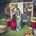 Abhirami Venkatachalam Instagram - Many hearty congratulations on your new bundle of joy , this is the real blessing filling your heart with lots of wonderful memories . I wish you the best happiness and good luck to the life’s awesome treasure baby .....our baby Kabooki is gonna fill your life with unparalleled joy, lighting up your world more and more brighter and colourful... lots and lotssssss of love to you chellam .... I can’t wait to hold the angel in my hands ♥️🧚🏼‍♀️🦋💋 @kabooki_mua Outfit- @ekantastudio