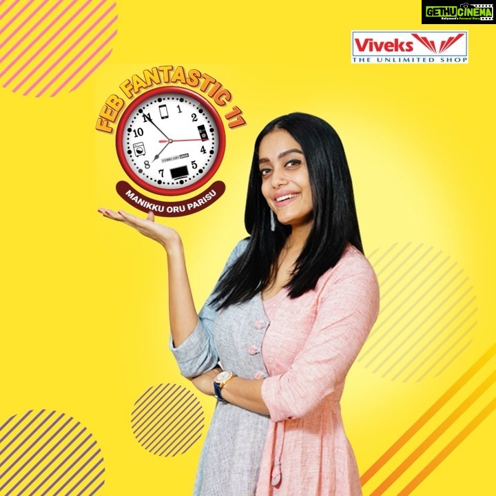 Abhirami Venkatachalam Instagram - There's something interesting going on at @viveks.india. 11 winners get to win some exciting gifts everyday. Every hour there's a winner who gets to take home something special only at Viveks. Visit your nearest Viveks store and stand a chance to win big! @viveks.india #ViveksFebFantastic11 #NammaViveks Outfit&styling- @tamarachennai