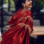 Abhirami Venkatachalam Instagram - Smile , it’s free therapy 💋 Outfit : @thehouseofsoka PC : @picturemakers_india Makeup: @steffhairandmakeup Hair: @pavihairandmakeup Jewelry:@rajatamaya