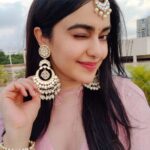 Adah Sharma Instagram - Would you rather be forced to listen to one song for the rest of your life or watch the one same movie forever? 🦍🦍🦍🦍🦍🦍 . . 💇‍♀️@snehal_uk 👗👩‍🔬@juhi.ali 👘@almaaribypooja 💎@ruabns.in 💄@adah_ki_radha
