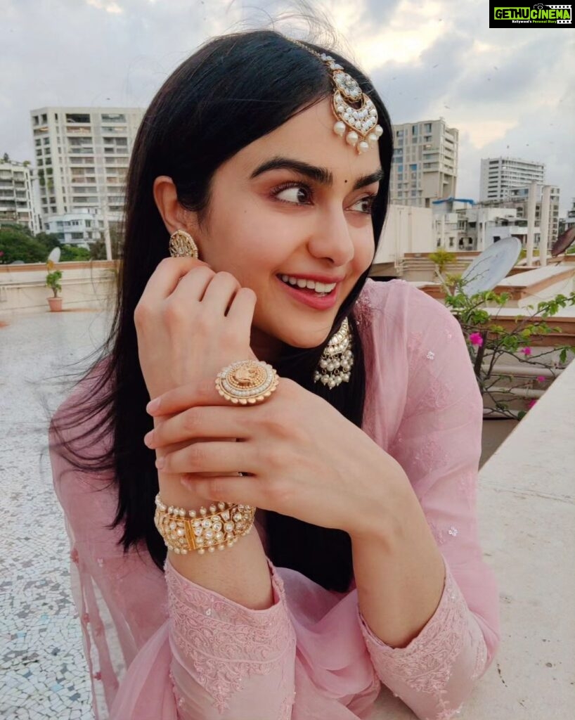 Adah Sharma Instagram - Would you rather be forced to listen to one song for the rest of your life or watch the one same movie forever? 🦍🦍🦍🦍🦍🦍 . . 💇‍♀️@snehal_uk 👗👩‍🔬@juhi.ali 👘@almaaribypooja 💎@ruabns.in 💄@adah_ki_radha