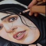 Adah Sharma Instagram – Portrait painting of @adah_ki_adah 

.

.

.
Art by . @artistic_priyashree