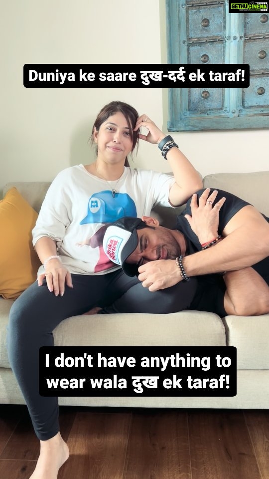 Addite Shirwaikar Malik Instagram - Guys kyaa aap logon ke paas @mohitmalik1113 ke iss दुख ka koi इलाज hai? 😂 . . #reels #husbandwife #funny #lol #instareels #humorreels #mohitmalik #aditimalik