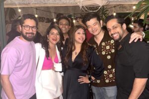 Addite Shirwaikar Malik Instagram - Taking you on a European Journey, one more flight, one more dream, Que Sera Sera, truly Whatever Will Be, Will Be. Lots of passion, hard work, countless sleepless nights but what a beautiful launch..couldn't have asked for more..all thanks to our own entertainment fraternity who came out to support us with so much warmth, love & blessings.  A lot of photos are missing and this is just a small glimpse but each of you who made it, thank you for making this such a beautiful beginning! 
#Gratitude #QueSeraSera #GrandOpening