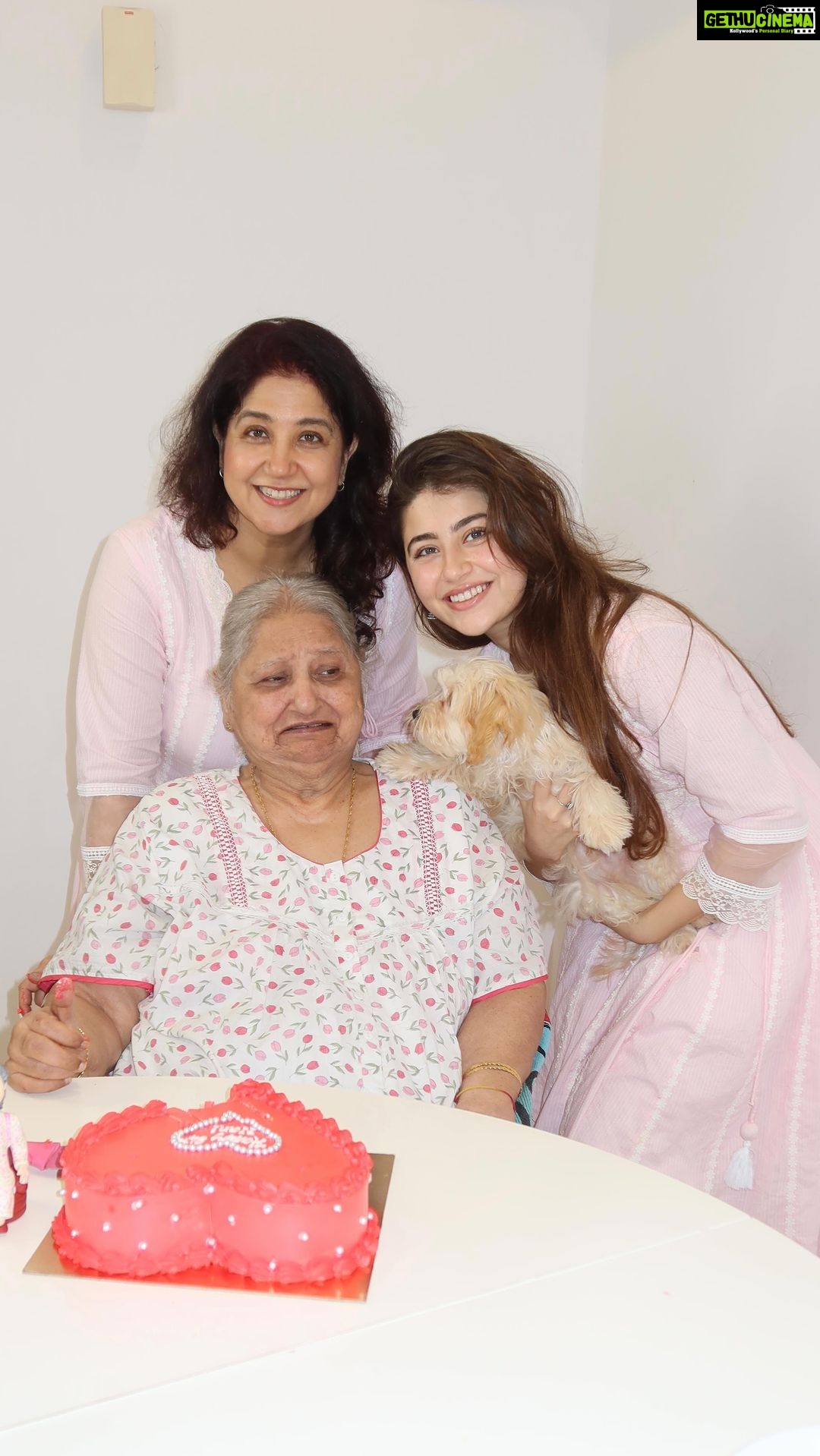 Aditi Bhatia Instagram - Happy Birthday to OUR Nani 🥹🤭🫶🏻