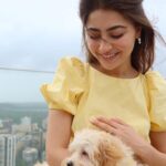 Aditi Bhatia Instagram - twinning with my angel boy 💛 wearing @revolve #revolveme