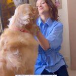 Aditi Gautam Instagram - My bliss! . . . . . . . #dogsofinstagram #goldenretriever #reelitfeelit #love