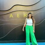 Aditi Gautam Instagram - Up in the Aer! @aermumbai . . . . . . . . . . #newlaunch #aermumbai #fourseasons #weekendvibes #outfit #picoftheday #exploremore #trending #love #ootd #fashionideas #hospitality #actor #ANewAERa