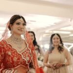 Aditi Gautam Instagram - After more than 100 stage shows, this was the only time I got nervous dancing 🙈 . . . . . . . . . . #reelsinstagram #reelkarofeelkaro #reelitfeelit #trending #explore #fyp #dancingbride #sajna #wedding