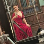 Aditi Gautam Instagram - Say hello to Sandhya! Watch #athidhi on @disneyplushstel @disneyplushotstar streaming now! Don’t forget to swipe till the end for some bts! Last one is the best! . . . . . . . . . #saree #redsaree #sareelover #bts #picoftheday #sareeindia #sareefashion #grwm #explore #teluguactress #athidhionhotstar