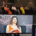 Aditi Gautam Instagram - A day filled with coffee and interviews! Can’t wait for you guys to watch #athidhi on 19th sept only on @disneyplushstel @disneyplushotstar . . . . . . . #interview #coffee #morning Hyderabad