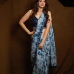 Aditi Gautam Instagram - 💙💙💙 Pre Release Event In Hyderabad . Outfit - @neerusindia Jewellery - @yuvaneerus Makeup - @thanusmakeover Hair - @husky.makeover Styled by - @saranya_raov Shot by @teamkeshuphotography . . . . . . . #picoftheday #bestoftheday #promotion #hotstar #athidhi #teluguactress #telugucinema #webseries #trending #explore #saree #sareelove #sareefashion #sareeindia #actress #jaiguruji