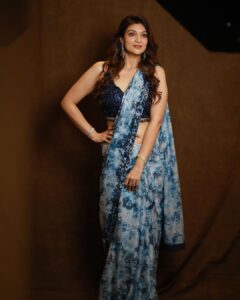 Aditi Gautam Instagram - 💙💙💙 Pre Release Event In Hyderabad 
.
Outfit - @neerusindia 
Jewellery - @yuvaneerus 
Makeup - @thanusmakeover 
Hair - @husky.makeover 
Styled by - @saranya_raov 
Shot by @teamkeshuphotography 
.
.
.
.
.
.
.
#picoftheday #bestoftheday #promotion #hotstar #athidhi #teluguactress #telugucinema #webseries #trending #explore #saree #sareelove #sareefashion #sareeindia #actress #jaiguruji