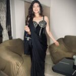 Aditi Gautam Instagram - I am not the whiskey you want, I am the water you need ❤️ . . . Styling: @stylebyvini Outfit: @maisolos.world Earrings & Ring: @aurumdestinationjewels Bag: @eena.official . . . . . #picoftheday #saree #sareelove #sareefashion #sareegown #fashion #outfitoftheday #bestoftheday #trending #explore #portraitphotography #nightphotography #ootd #fashionista #actress