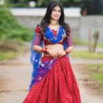Aditi Prabhudeva Instagram - ಗಣೇಶ ಚತುರ್ಥಿಯ ಶುಭಾಶಯಗಳು 💙 ಎಲ್ರಿಗೂ ಒಳ್ಳೆದಾಗ್ಲಿ 💙 . . . . 📸 @rainbow_photography_official 💙 👗 @rentyourlook_by_chandangowda 💙 📿 @beadedtreasuresjewelry 💙 💁 @vasanthageetha259 💙