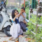 Aditi Prabhudeva Instagram - ಬ್ರಹ್ಮಚಾರಿ ಸೆಟ್ನಲ್ಲಿ ಸಿಕ್ಕ ಛೋಟಾ ಭೀಮ್🥰😜 #loveatfirstsight #kid #attheshoot #brahmachari #aditiprabhudeva