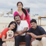 Aditi Prabhudeva Instagram - ♥️my world♥️ #myworld#mylove#blessed#family#happytime#happyfamily#familypicture#love#bliss#actress#aditiprabhudeva
