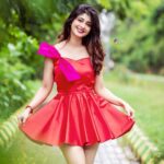 Aditi Prabhudeva Instagram - 🙈 . . PC : @cinestudio1_3 Tx manoj ji 😊 @manoj_cine_studio Outfit : @florencefashion4 @reemanagaraj 😝 finally ts happend,u r d best 😘😍