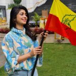 Aditi Prabhudeva Instagram - ಕನ್ನಡ ರಾಜ್ಯೋತ್ಸವದ ಶುಭಾಶಯಗಳು. ನಿತ್ಯವೂ ನಡೆ ನುಡಿ ಕನ್ನಡವಾಗಿರಲಿ ⚘️