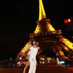 Aditi Prabhudeva Instagram - ❤️ @yashas.patla Eiffel Tower