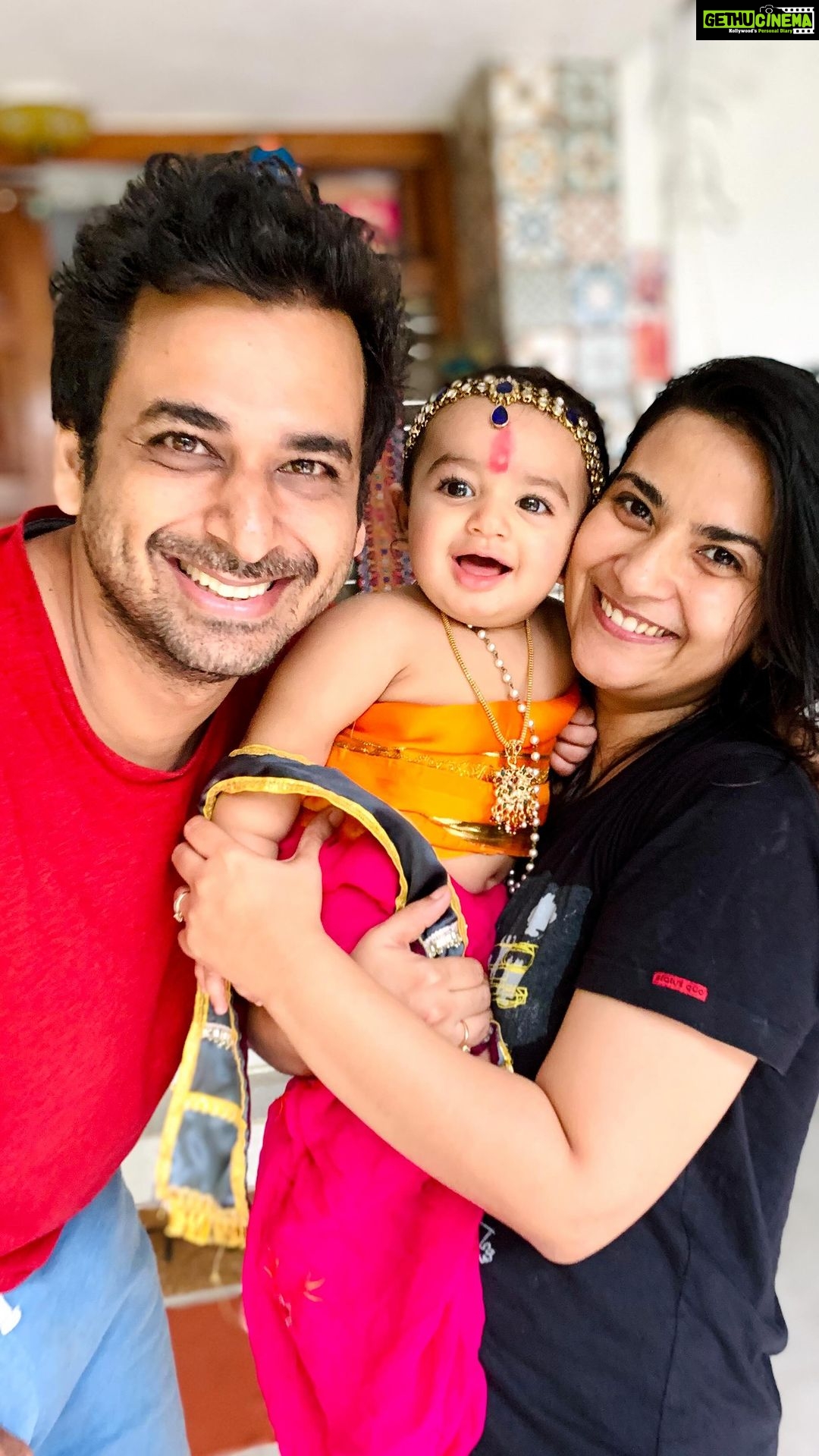 Aditi Sharma Instagram - Happyyy Janamasthami ππ« Grateful for our lil natkhat nand Lal π»π§ΏπΌπ» Hereβs wishing, may Lord Krishna steal all your tensions and worries and give you all the love, peace, and happiness on this Krishna Janmashtami. #celebration #blessed π