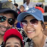 Aditi Sharma Instagram - Baby’s day out 💃👼🏻🕺 ☀️ sun, 🌊 sea , 🏊‍♂️ swim #goodtimes #ottersclub #compitition #makingmemories ♥️💫