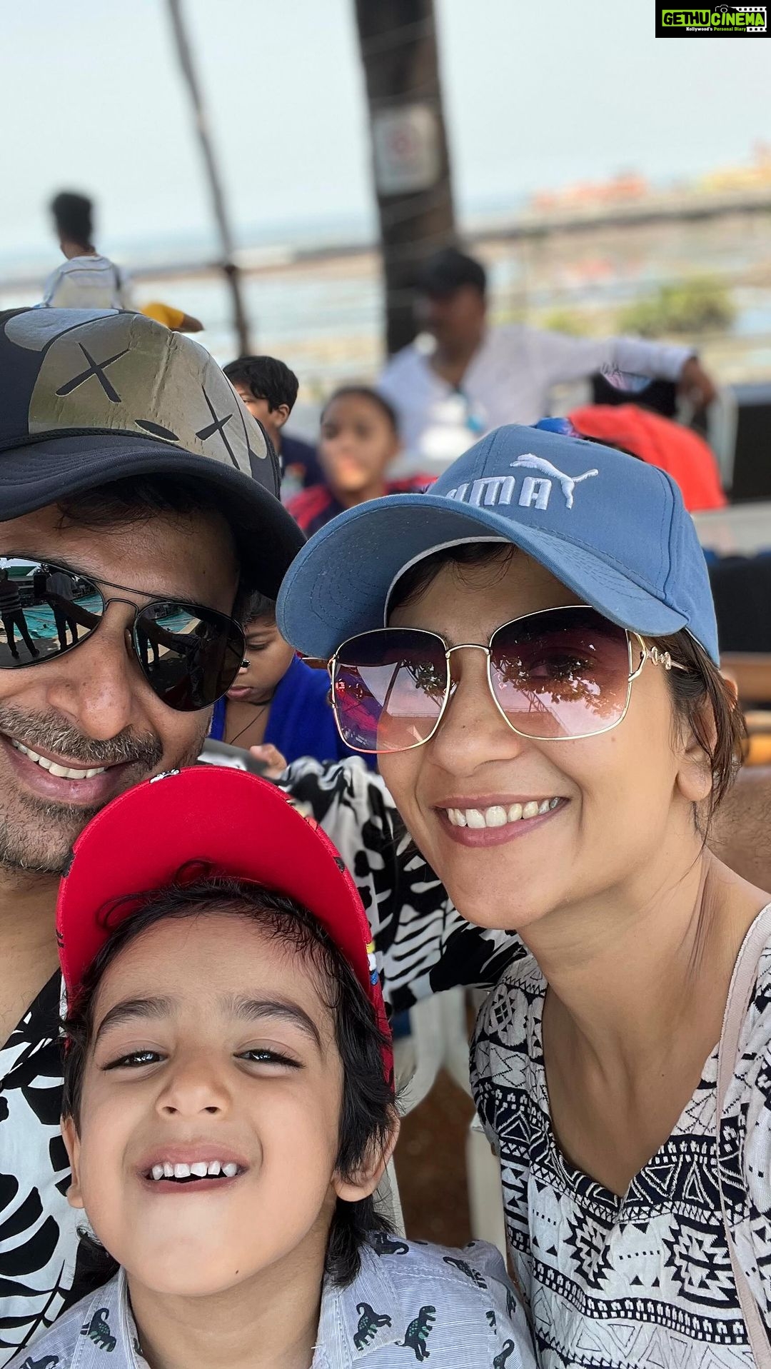 Aditi Sharma Instagram - Babyβs day out ππΌπ»πΊ βοΈ sun, π sea , πββοΈ swim #goodtimes #ottersclub #compitition #makingmemories β₯οΈπ«