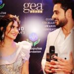 Aditi Sharma Instagram - Thank you so muchhh for all the love ❤️🌈🙏 Feels wonderful to be awarded as the Best Jodi 💃🕺 Firstly we want to thank our audience n viewers for all the love you have showered on us . Believe us when we say It keeps us so encouraged n motivated 😇. Next a big thank you to @sonytvofficial n @official_sphereorigins for making this beautiful show n allowing us to be part of it 💐 Next! the man without whom this show wouldn’t have been the same . Thank you for your MIDAS touch @mountainhead1 ravi sir 🙏. Thank you to our amazing writers @madhushaala #aryasharma for giving life to our characters🍀. And of course a very big thank you to our team, which consists of some of the best actors n technicians n production exec to ever come together to create this beautiful show . @brandempower.in #NationalQualityAwards #NQA2023 #brandempower