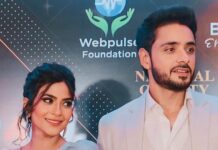 Aditi Sharma Instagram - Thank you so muchhh for all the love ❤️🌈🙏 Feels wonderful to be awarded as the Best Jodi 💃🕺 Firstly we want to thank our audience n viewers for all the love you have showered on us . Believe us when we say It keeps us so encouraged n motivated 😇. Next a big thank you to @sonytvofficial n @official_sphereorigins for making this beautiful show n allowing us to be part of it 💐 Next! the man without whom this show wouldn’t have been the same . Thank you for your MIDAS touch @mountainhead1 ravi sir 🙏. Thank you to our amazing writers @madhushaala #aryasharma for giving life to our characters🍀. And of course a very big thank you to our team, which consists of some of the best actors n technicians n production exec to ever come together to create this beautiful show . @brandempower.in #NationalQualityAwards #NQA2023 #brandempower