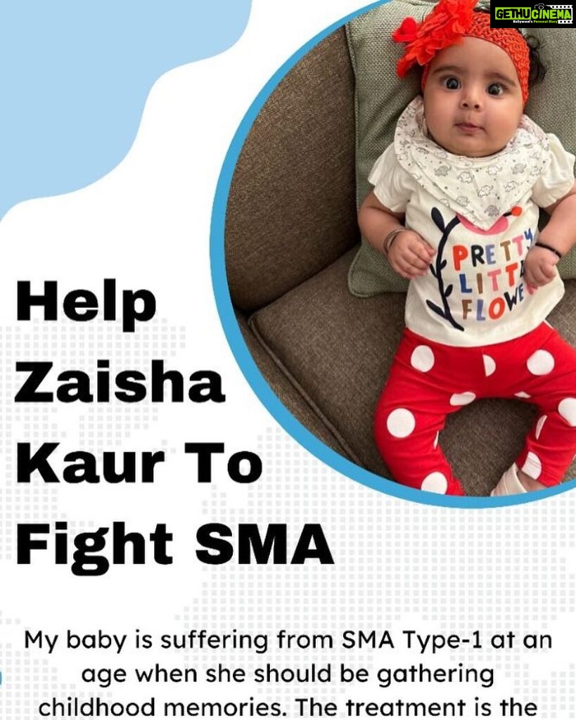 Aditi Vats Instagram - Kindly come forward for a precious life…🙏🙏🙏 Help Zaisha Kaur to Fight SMA Pawanjot wants to raise funds for help raise funds for his daughter to fight SMA. Your donation can guide them to reach their fund goals. Please help. Read More: http://impactguru.com/s/eWPcsX Donate Here: http://impactguru.com/s/snnx7g NEFT / IMPS / RTGS (Transfers to this account number would be allowed from Banks in India only) =========================== Account number: 2223330074873528 Account name: Zaisha Kaur IFSC code: RATN0VAAPIS Bank Name: RBL Bank =========================== ------------------------------------- UPI Handle: assist.zaisha14@icici Pay via GooglePay / PhonePe / UPI (Android Only): http://impactguru.com/s/2irJWY Income Tax Rebate for Donation Donations to the an approved institution for charitable purpose are eligible for 50% deduction under section 80G subject to 10% of adjusted gross total income. Steps to follow how to get 80G certificate after donation:- 1) Please click on this link and fill the payment details below https://www.impactguru.com/payments 2) After filling the above forms you will get 80G claim link directly on your email id. 3) You will get 80G certificate which you need to give to your C.A or attach filing the ITR. In case if there are any queries you can contact us. Thanks Navjot Bhasin 9899005005 Pawanjot Singh ji 7290005005 ------------------------------------- Donations via ICICI UPI and RBL Bank Transfers are safe with ImpactGuru.