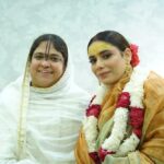 Afsana Khan Instagram - दीदी श्री द्वारा 20 अक्टूबर 2023 को चंडीगढ़ में हुए श्री राधा नाम संकीर्तन की अविस्मरणीय झलकियां......... @bpraak @meera_bachan @itsafsanakhan @saajzofficial