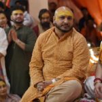 Afsana Khan Instagram - दीदी श्री द्वारा 20 अक्टूबर 2023 को चंडीगढ़ में हुए श्री राधा नाम संकीर्तन की अविस्मरणीय झलकियां......... @bpraak @meera_bachan @itsafsanakhan @saajzofficial