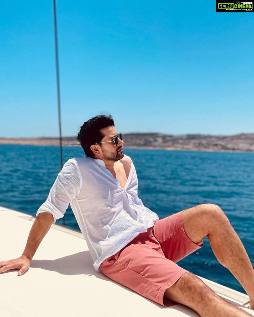 Aftab Shivdasani Instagram - ‘If you are very quiet, you can hear the secrets whispered by the sea.’ 🌊 ☀ #peace Malta