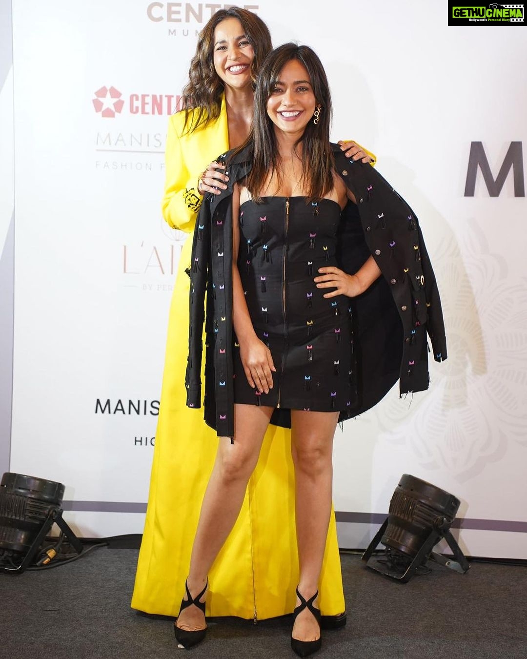 Aisha Sharma Instagram - These photos had to be on my grid ✨💫⚡️ Wearing the fabulous @manishmalhotraworld ⚡️💛🌟