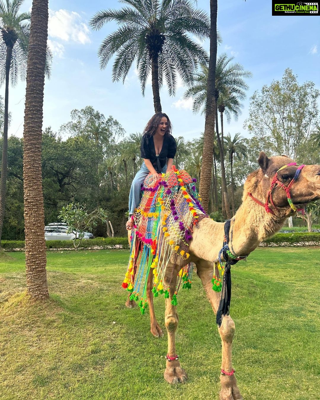 Aisha Sharma Instagram - Happiness is the spiritual experience of living every minute with love, grace and gratitude . @nehasharmaofficial makes the experience ♥️ @amanbagh #Amanbagh #TheSpiritOfAman #AmanWellness #AmanFoodie #AmanAdventure #nofilterneeded #nofilter #sharmasisters #sundays