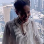 Aisha Sharma Instagram - If it’s both terrifying and amazing then you should definitely pursue it . 😌😝🫶🏾 #reels #reelsinstagram #reelitfeelit #instagram #adventure #adrenaline #dubai Sky Views Observatory
