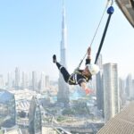 Aisha Sharma Instagram - Living on the edge is risky but there’s no fun living on the ground. Exhilarating experience with my fav human @nehasharmaofficial #dubai #adventure #lifeontheedge #travel #aishatravels #travelgram #sharmasisters #travelgoals #dubai Sky Views Observatory