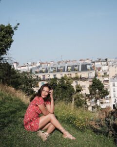 Aisha Sharma Instagram - “This is my new happy place.” @bobbies 
📸- @mikedesir #paris #france #aishainparis #aishatravels #travel #photooftheday #happyplace