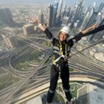 Aisha Sharma Instagram - Living on the edge is risky but there’s no fun living on the ground. Exhilarating experience with my fav human @nehasharmaofficial #dubai #adventure #lifeontheedge #travel #aishatravels #travelgram #sharmasisters #travelgoals #dubai Sky Views Observatory