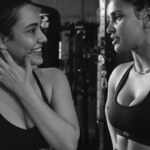Aisha Sharma Instagram - Around neha I am bouncing off the walls like a kid who’s eaten too much sugar 😆🤓 . That’s us #sharmasisters @nehasharmaofficial 📸 - @mikedesir #blacknwhite #photograph #siblings #bestfriends #bestie #ﬁtness